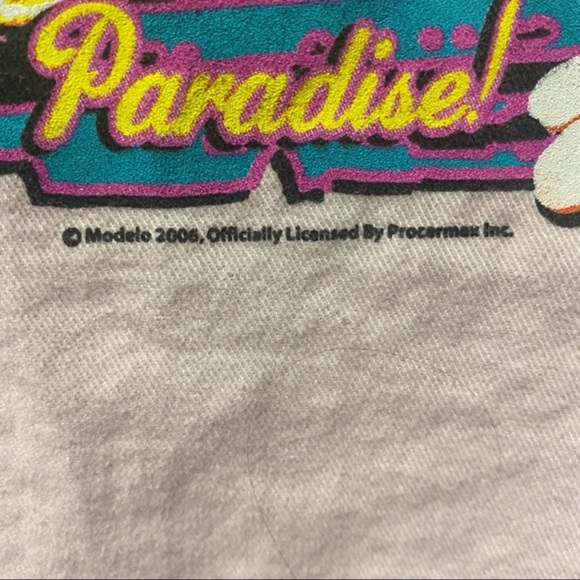 Corona 2006 Pink Cut off Sleeves‎ Button up Shirt Vest - Picture 5 of 8